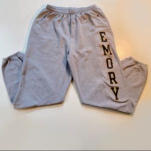 Emory University Gray Champion Sweatpants (Men’s XL)